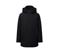 ECOALF Cazadora Negra Parko Jacket Black Repelente Al Agua
