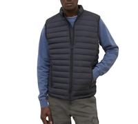 ECOALF Chaleco Acolchado para Hombre, Gris oscuro, Cierre con Cremallera, Cuello Alto, Diseño Ligero y Deportivo (FR/ES, Letras, S, Regular, Regular, Gris oscuro)