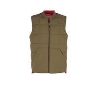 ECOALF Chaleco acolchado rojo oscuro | L