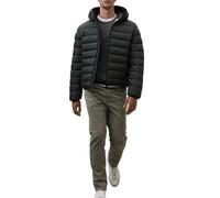 ECOALF Chaqueta Acolchada con Capucha, Poliéster reciclado, Diseño Deportivo, Color Verde (FR/ES, Letras, S, Regular, Regular,)