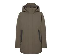 ECOALF Chaqueta con Capucha para Hombre, Verde Oliva, Estilo Parka de Invierno (FR/ES, Letras, XL, Regular, Regular, Verde)