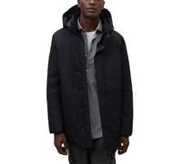 ECOALF Chaqueta Vegana con Capucha para Hombre, Negro, Estilo Casual (FR/ES, Letras, L, Regular, Regular, Negro)