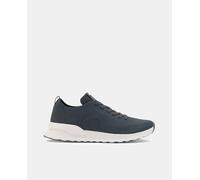 Ecoalf Ecoalf - Zapatillas Condeknit de hombre tipo calcetín bajas cordones. Azul marino Talla 40