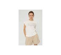 Ecoalf Harbour Graffic T-Shirt Woman Off White M blanco
