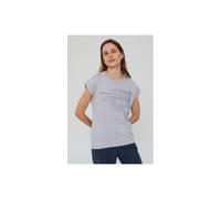 Ecoalf Harbour Grafic T-shirt Woman Smokey Blue azul