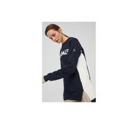 Ecoalf Hellensville Sweatshirt Woman Midnight Navy M blanco