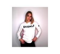 Ecoalf Hellensville Sweatshirt Woman Off White M blanco