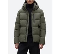 Ecoalf Plumífero de hombre acolchada impermeable con capucha. Verde L/52