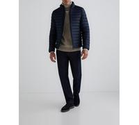 Ecoalf Plumífero de hombre azul con cremallera. Azul marino 50/M