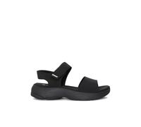 ECOALF Sandalias Plataforma, Correas Ajustables, Negro, Suela Gruesa Antideslizante (Negro, Sistema tallas calzado EU, Adulto, Números, mediano, 37)