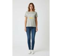 Ecoalf Underlinedalf T-shirt Light Moss Talla: S | Camisetas de Seda Outlet | Mujer