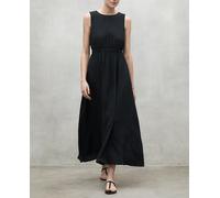 Ecoalf Vestido maxi largo de mujer regular fit sin mangas. Negro 42/L