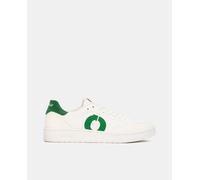 ECOALF Zapatillas DEIAALF 296 Off White/Green (Blanco/Verde, Sistema Tallas Calzado EU, Adulto, Números, Mediano, 43)