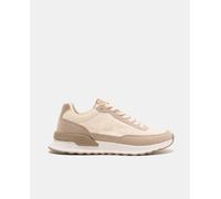 Ecoalf Zapatillas Conde de mujer tipo running bajas cordones. Beige 36