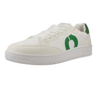ECOALF Zapatillas DEIAALF 296 Off White/Green (Blanco/Verde, Sistema Tallas Calzado EU, Adulto, Números, Mediano, 45)