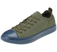 ECOALF-Zapatillas Hombre Actalf,de Nylon Reciclado,Vintage,Veganas,Sneakers,Zapatillas Unisex,con Cordones,Talla 40,Color Caqui,SHSNACTNO0YR7MS22-102-0040