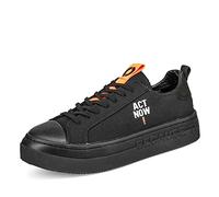 ECOALF - Zapatillas Mujer Actalf, de Nylon Reciclado, Vintage, Veganas, Sneakers, Zapatillas Unisex, con Cordones, Talla 36, Color Negro