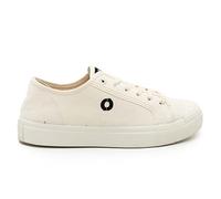 ECOALF - Zapatillas Mujer Niloalf, de Algodón Orgánico, Vintage, Veganas, Sneakers, Zapatillas Unisex, con Cordones, Talla 36, Color Marfil