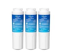 EcoAqua EFF-6007A Filtro de Agua para frigoríficos Compatible con Maytag UKF8001, UKF8001AXX, UKF8001P, WF50, WF51, WF50-NI300, EDR4RXD1, Whirlpool 4396395, Kenmore 9006, 46-9006, 4396548 (3)