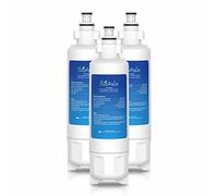 EcoAqua EFF-6032B Filtro de Agua del frigorífico Compatible con Panasonic CNRAH-257760, CNRBH-125950 (3)