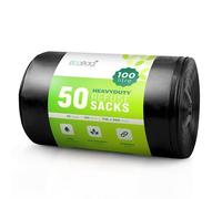 EcoBag Fit for Purpose Eco Bag-50 Sacos de Basura Resistentes, 33 micras, 50 Count (Pack of 1)