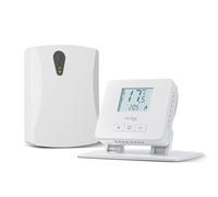 ECOBAY Termostato inalámbrico con receptor, para calderas, calefacción eléctrica y por suelo radiante de agua, no programable