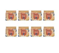 ECOBOOM- Pañal Ecológico de BAMBÚ Eco Boom. 70% Biodegradable, Hipoalergénico (TALLA 4/L 9-14 KG, PACK 8 BOLSAS, TOTAL 240 PAÑALES)