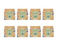 ECOBOOM - Pañal Ecológico de BAMBÚ Eco Boom. 70% Biodegradable, Hipoalergénico (TALLA 5/XL, 12-17 KG, PACK 8 BOLSAS, TOTAL 224