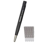 Ecobra Lápiz de borrar (pincel + 5 gomas de borrar de repuesto, goma de alambre de acero inoxidable)