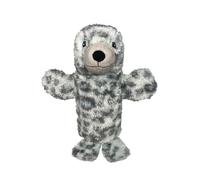 EcoBuddiez Hand Puppet - Foca del Puerto de Deluxebase. Marionetas de Peluche para niños. Eco-Friendly Animal Toy Puppet para Pretend Play y Regalos de los niños.