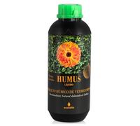 ECOCELTA | Humus Líquido Bioestimulante 1L | Abono Ecológico para Plantas y Jardín | Ideal para Huertos Urbanos, Sustrato Universal y Cultivos de Interior | Certificado Natural con Algas Gallegas