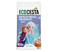 Ecocesta - Bolitas Ecológicas de Cereales con Chocolate - 400 g - Sin Conservantes ni Colorantes - Ideal para el Desayuno o Tentempié