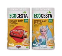 ECOCESTA Copos De Maíz Tostado Bio, 400 G