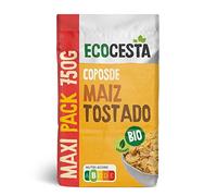ECOCESTA - Copos Ecológicos de Maíz Tostado - Pack de 750 g