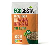 ECOCESTA - Copos Suaves Avena Integral Ecológica 500g - Apto para Veganos