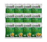 ECOCESTA MEJOR CADA DIA - Pack de 12 Bolsas de Palitos Vegetales Ecológicos de 70 g - Apto para Veganos - Sin Conservantes ni Colorantes - Snack Vegetal - Consumir Solo o Acompañado de humus