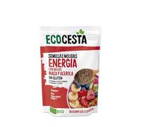 Ecocesta - Semillas Energía Bio - 200 g - Aporte Natural de Energía y Bienestar - Ricas en Fibra y Nutrientes - Apta para Veganos