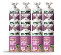 ECOCESTA - Tortitas Arroz Integral y Quinoa - Pack 12 X 120 g