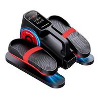 ECODE® Pedales Estáticos para Personas Mayores Silenciosos con Mando a Distancia, Correas y 20 Velocidades - Mini Elíptica Eléctrica para Ejercitar Piernas Sentado en Casa
