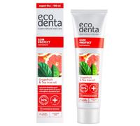 ECODENTA Pasta dental protectora de encías con pomelo y aceite de árbol de té I Pasta de dientes sin flúor para dientes sensibles y el bienestar de las encías, 100 ml