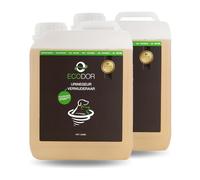 Ecodor UF2000 Removedor de Olores de Orina 2X 2500ml | Sin Perfume | Biodegradable | Basado en Enzimas Vegetales | Elimina eficazmente los olores de orina de Perros, Gatos y roedores.
