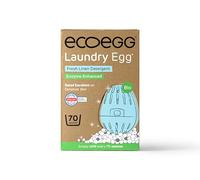 Ecoegg Huevo de lavandería Bio con 70 lavados incluidos | Detergente para ropa de lino fresco | Sin fosfatos, sin aceite de palma, sin blanqueador con cloro ni productos petroquímicos | Piel sensible