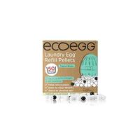 Ecoegg Recargas De Huevos Para Lavadero | Reemplazo de detergente y suavizante de telas | Sensibles, blanqueadores de cloro, fosfatos, parabenos, SLS/SLE o aceite de palma | 50 lavados |Brisa tropical