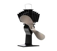 Ecofan 812EUKBX Ventilador de Estufa de leña Alimentado por Calor, níquel, multilingüe