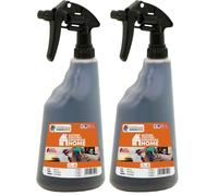 ECOFIRE Fighting Equipo Extinción de Fuegos ABCDK, Hogar 1 litro, Apaga Fuegos Baterías Litio, Ecológico (Paquete de 2)