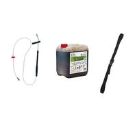 ECOFIRE Fighting Pack Equipo Extinción de Fuegos AB, Pulverizador Sistema Hidroneta, Cincha, Forest 5L