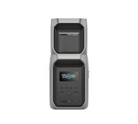 EcoFlow - Central eléctrica portátil Delta 3 1500 con batería adicional inteligente DELTA 3, batería LFP de 2,5 kWh, salida máxima de 2200 W, generador solar para backup doméstico, emergencia,