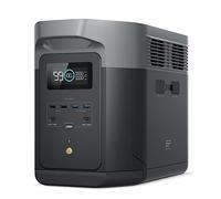 EcoFlow Estación de energía portátil DELTA 2 Max, 2048Wh, Batería LFP de 3000 ciclos de CA 80% de carga en 53mins, potencia de hasta 3100 W Generador solar silencioso para hogar/caravanas/acampada