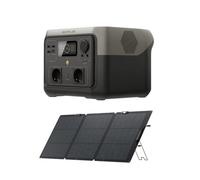 Ecoflow Estación Energía 512Wh/ 500W River 2 Max + Panel Solar 160W