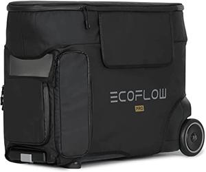 ECOFLOW Funda protectora para DELTA Pro y batería adicional DELTA Pro, impermeable, funda resistente al polvo, velcro, gancho y bucle, diseño de acceso sencillo para uso en interiores y exteriores